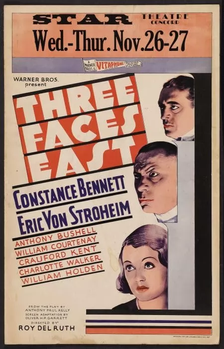 Трое смотрят на восток / Three Faces East (1930) отзывы. Рецензии. Новости кино. Актеры фильма Трое смотрят на восток. Отзывы о фильме Трое смотрят на восток