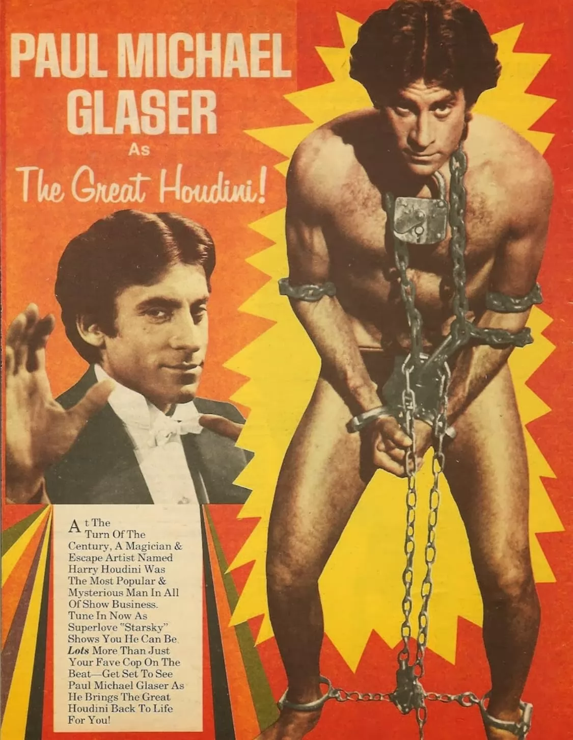 Великий Гудини / The Great Houdini (1976) отзывы. Рецензии. Новости кино. Актеры фильма Великий Гудини. Отзывы о фильме Великий Гудини