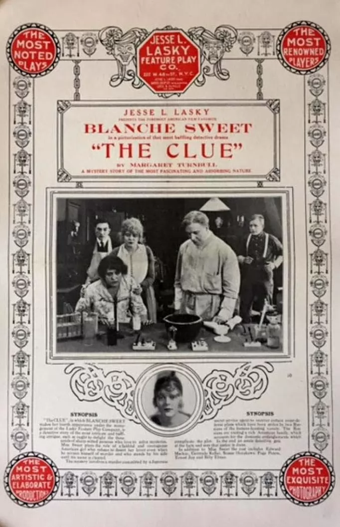 Улика / The Clue (1915) отзывы. Рецензии. Новости кино. Актеры фильма Улика. Отзывы о фильме Улика