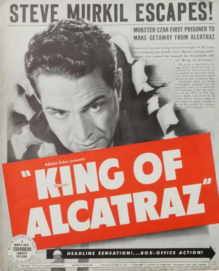 Король Алькатраса / King of Alcatraz (1938) отзывы. Рецензии. Новости кино. Актеры фильма Король Алькатраса. Отзывы о фильме Король Алькатраса