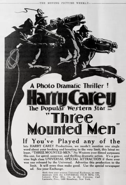 Три всадника / Three Mounted Men (1918) отзывы. Рецензии. Новости кино. Актеры фильма Три всадника. Отзывы о фильме Три всадника