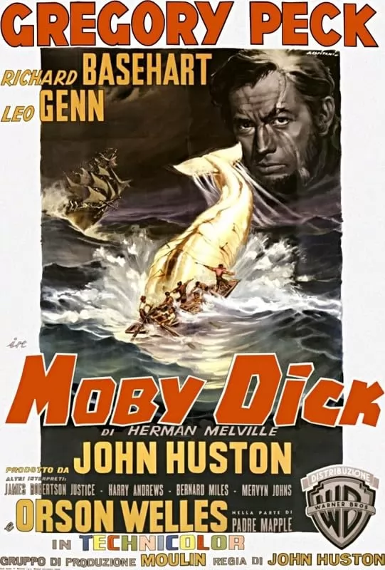 Моби Дик / Moby Dick (1956) отзывы. Рецензии. Новости кино. Актеры фильма Моби Дик. Отзывы о фильме Моби Дик