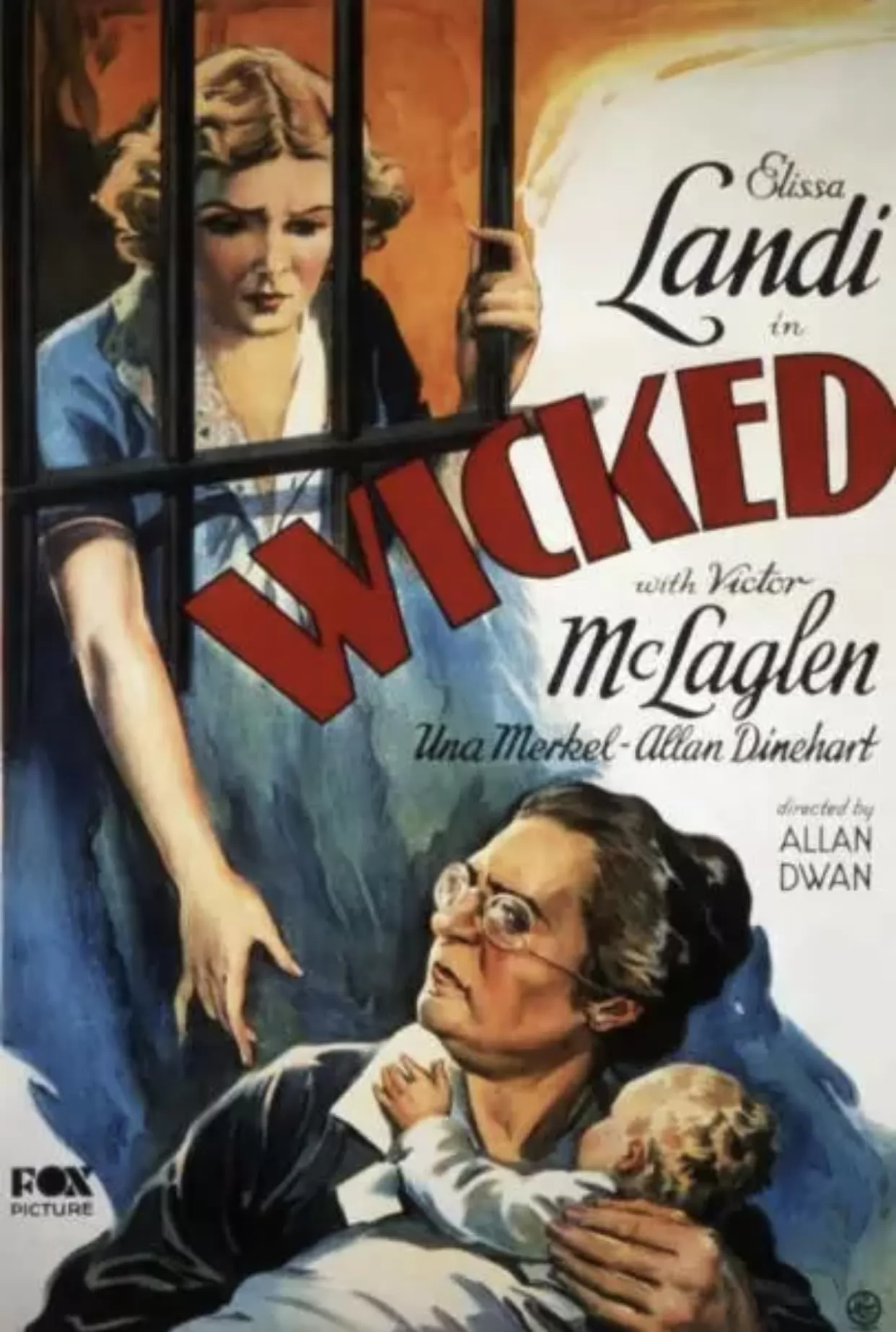 Злобная / Wicked (1931) отзывы. Рецензии. Новости кино. Актеры фильма Злобная. Отзывы о фильме Злобная