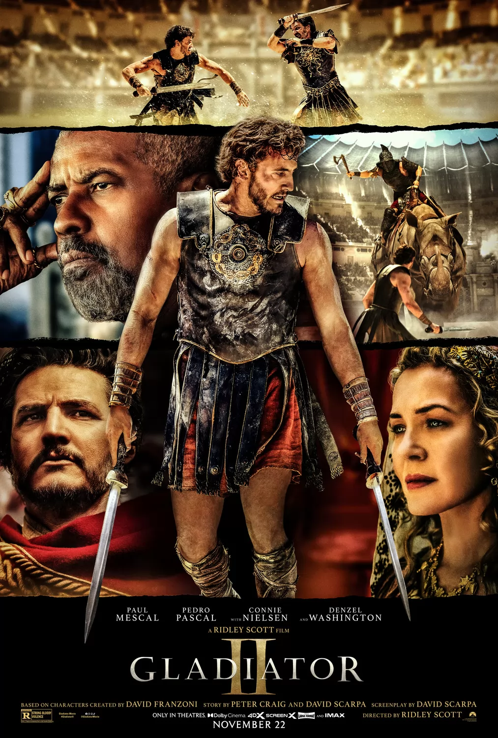 Гладиатор 2 / Gladiator 2 (2024) отзывы. Рецензии. Новости кино. Актеры фильма Гладиатор 2. Отзывы о фильме Гладиатор 2