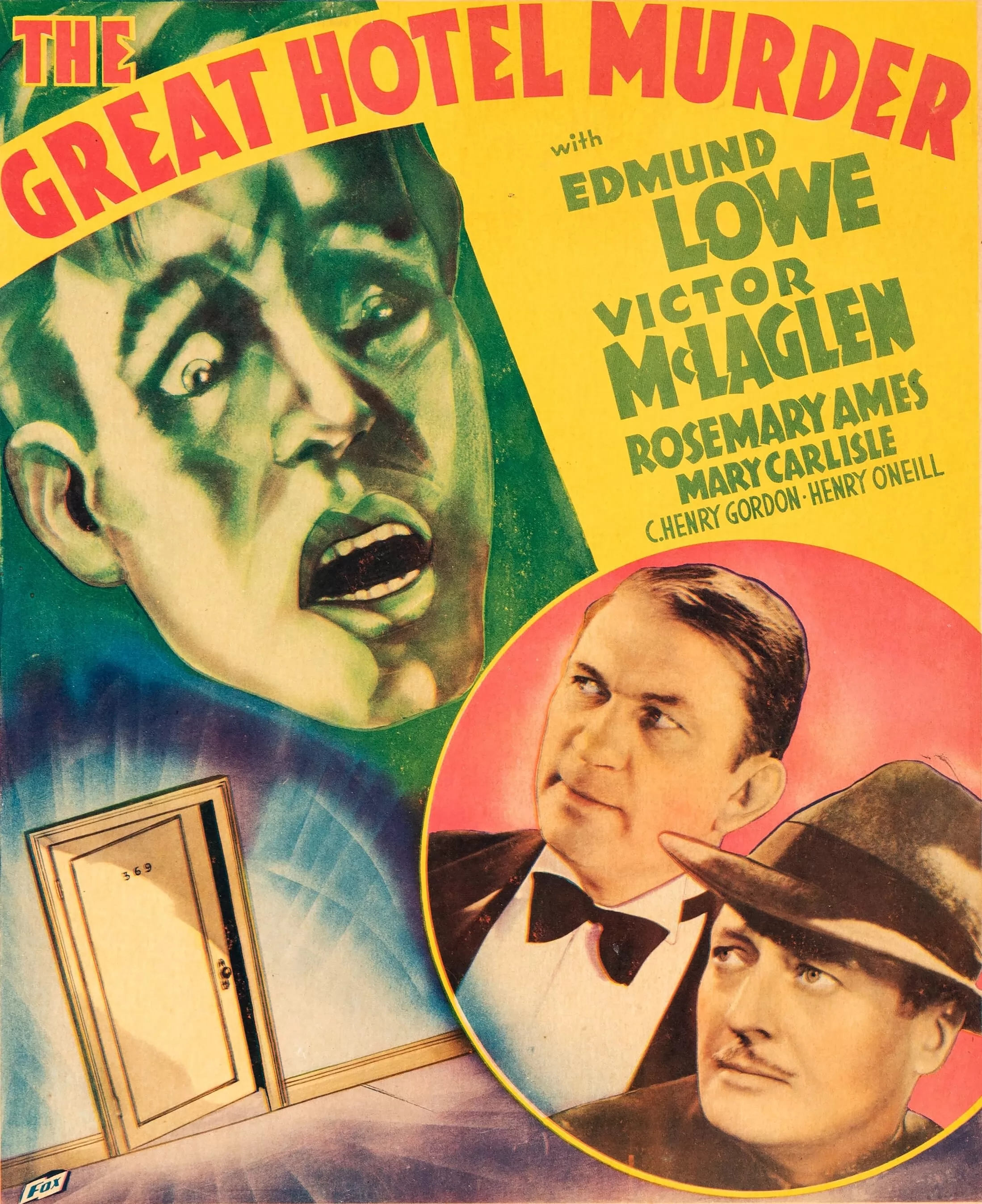 Громкое убийство в отеле / The Great Hotel Murder (1935) отзывы. Рецензии. Новости кино. Актеры фильма Громкое убийство в отеле. Отзывы о фильме Громкое убийство в отеле