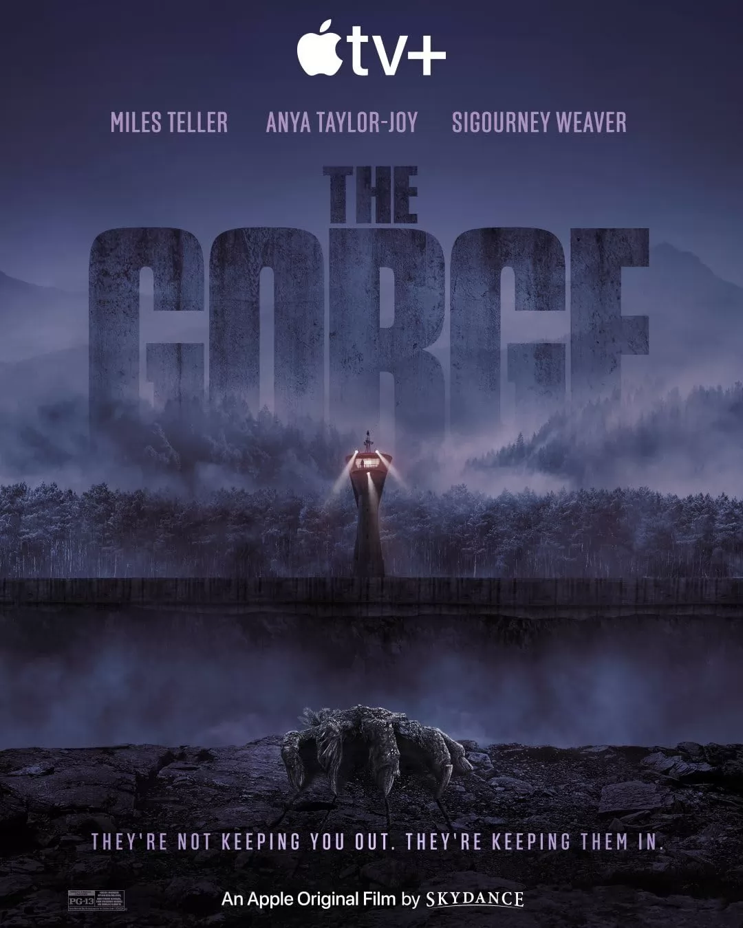 Ущелье / The Gorge (2025) отзывы. Рецензии. Новости кино. Актеры фильма Ущелье. Отзывы о фильме Ущелье