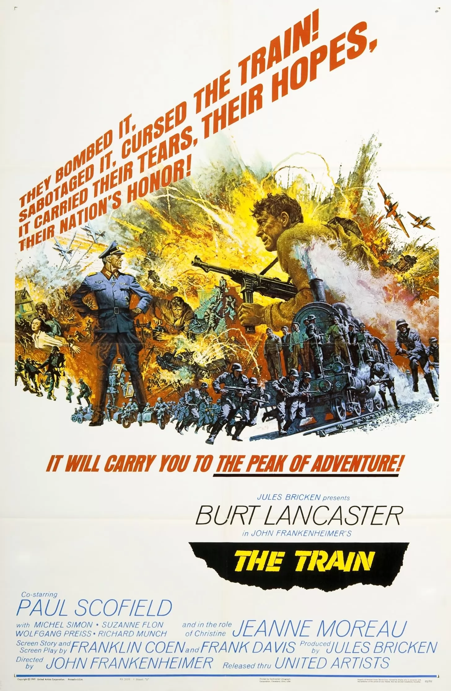 Поезд / The Train (1964) отзывы. Рецензии. Новости кино. Актеры фильма Поезд. Отзывы о фильме Поезд