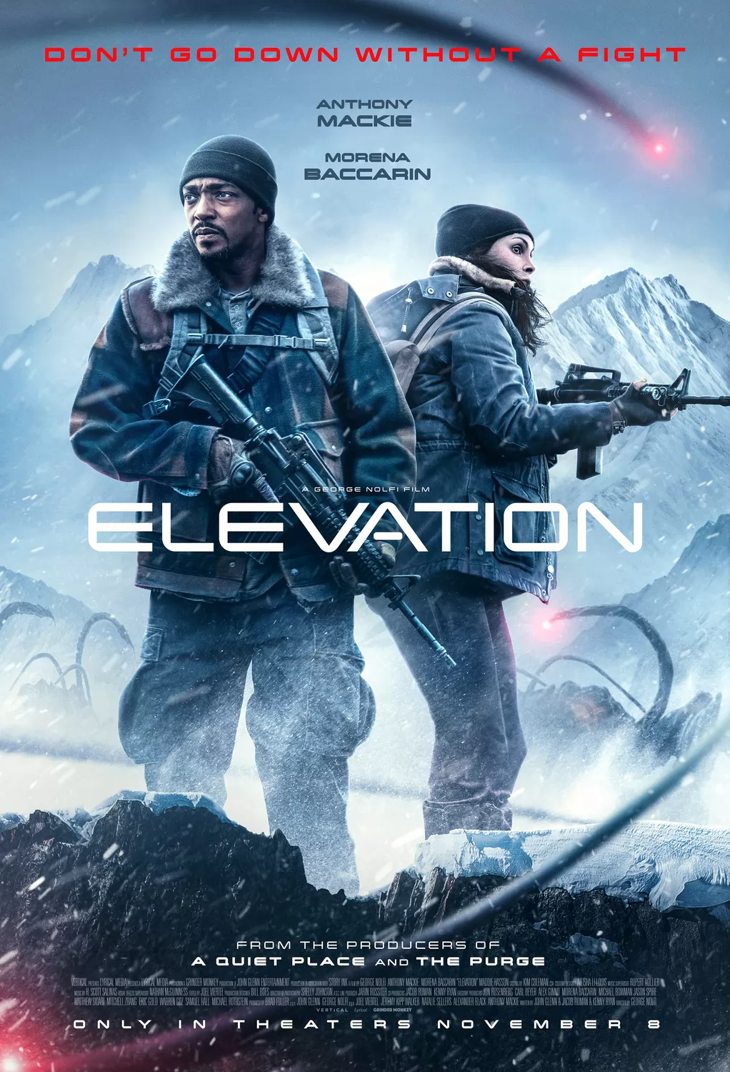 Хищные земли / Elevation (2024) отзывы. Рецензии. Новости кино. Актеры фильма Хищные земли. Отзывы о фильме Хищные земли