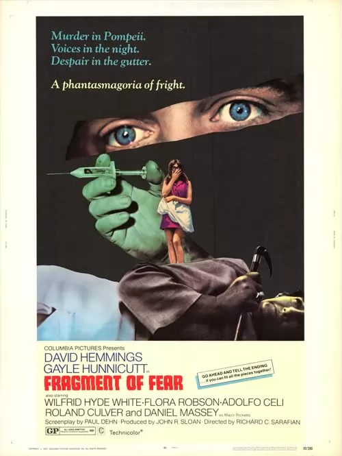 Фрагмент страха / Fragment of Fear (1970) отзывы. Рецензии. Новости кино. Актеры фильма Фрагмент страха. Отзывы о фильме Фрагмент страха