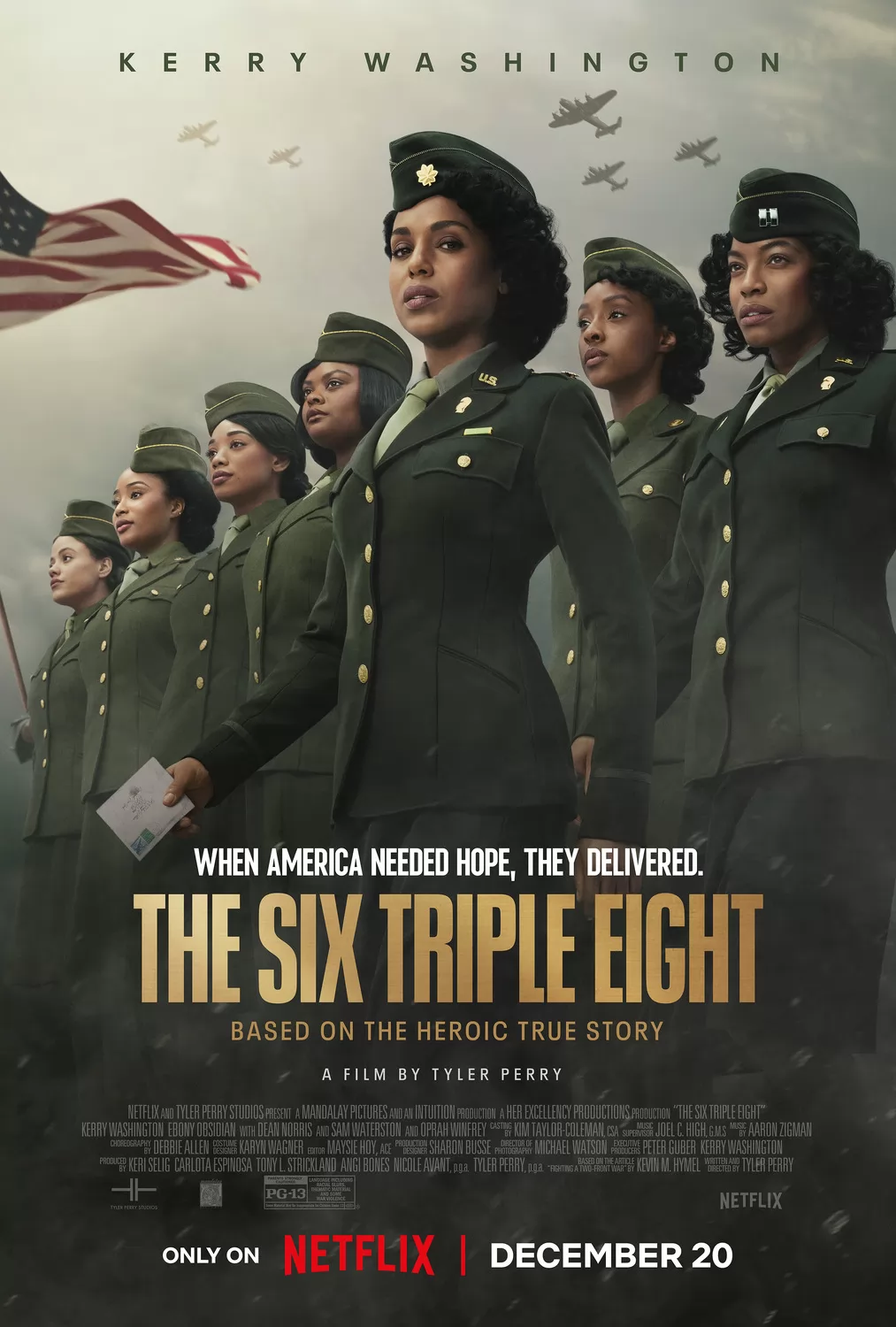 Батальон 6888 / The Six Triple Eight (2024) отзывы. Рецензии. Новости кино. Актеры фильма Батальон 6888. Отзывы о фильме Батальон 6888