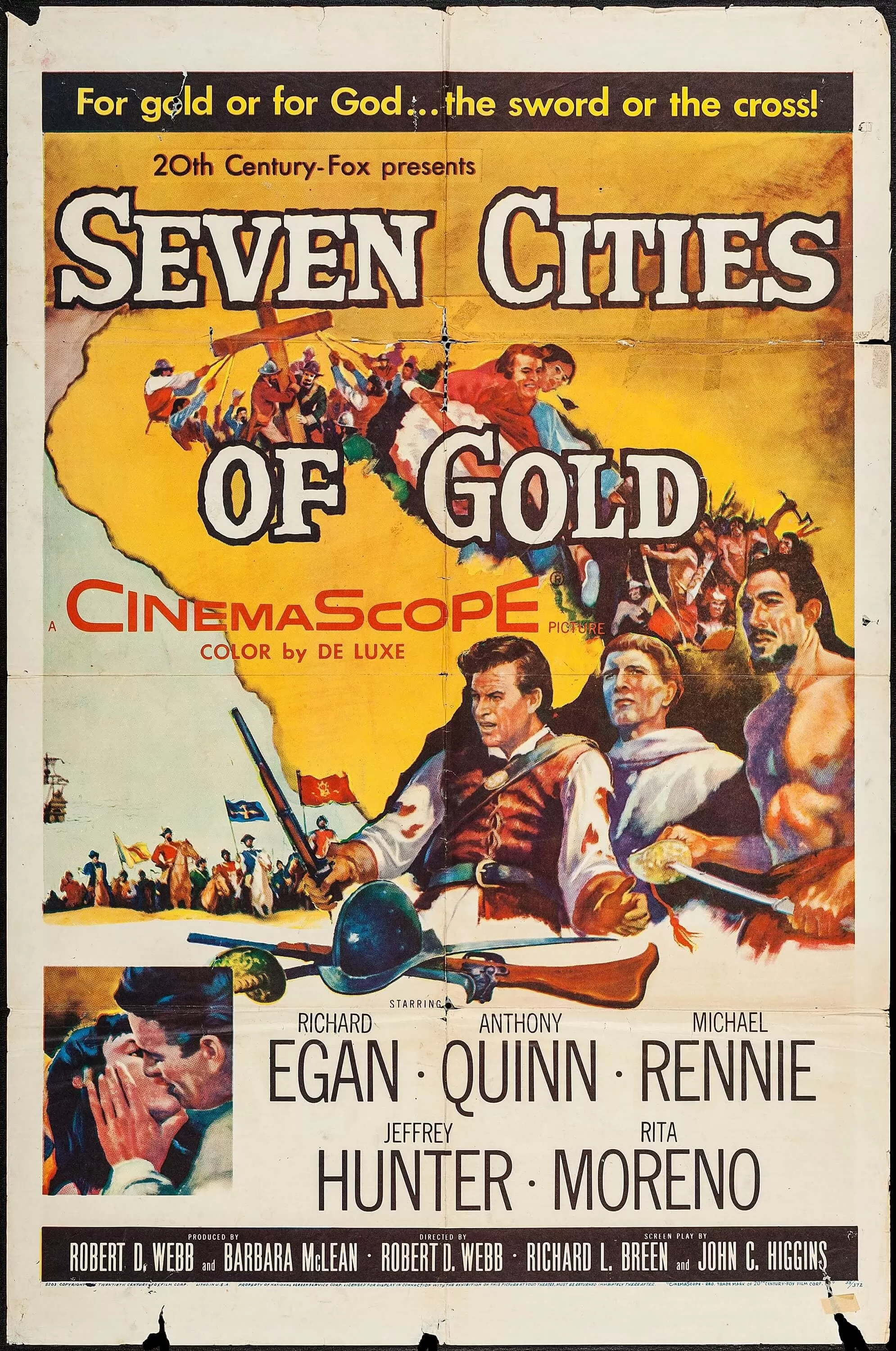 Семь золотых городов / Seven Cities of Gold (1955) отзывы. Рецензии. Новости кино. Актеры фильма Семь золотых городов. Отзывы о фильме Семь золотых городов