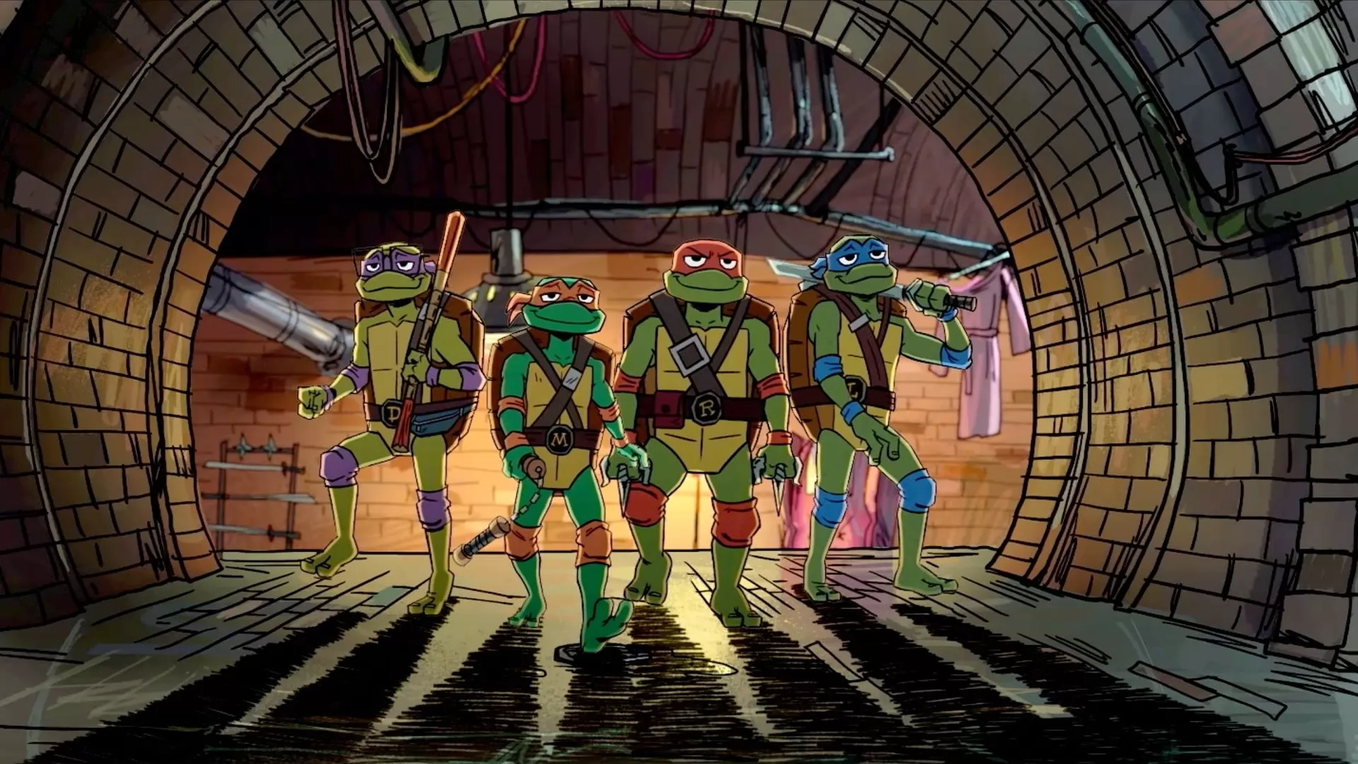 Кадр N231990 из сериала Черепашки-ниндзя: Истории / Tales of the Teenage  Mutant Ninja Turtles (2024)