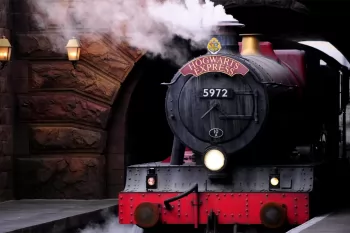 Принц Уильям и Кейт Миддлтон посетили площадку "Гарри Поттера"