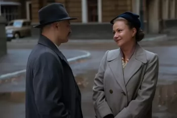 Мария Миронова снимается в детективном сериале "Американец"