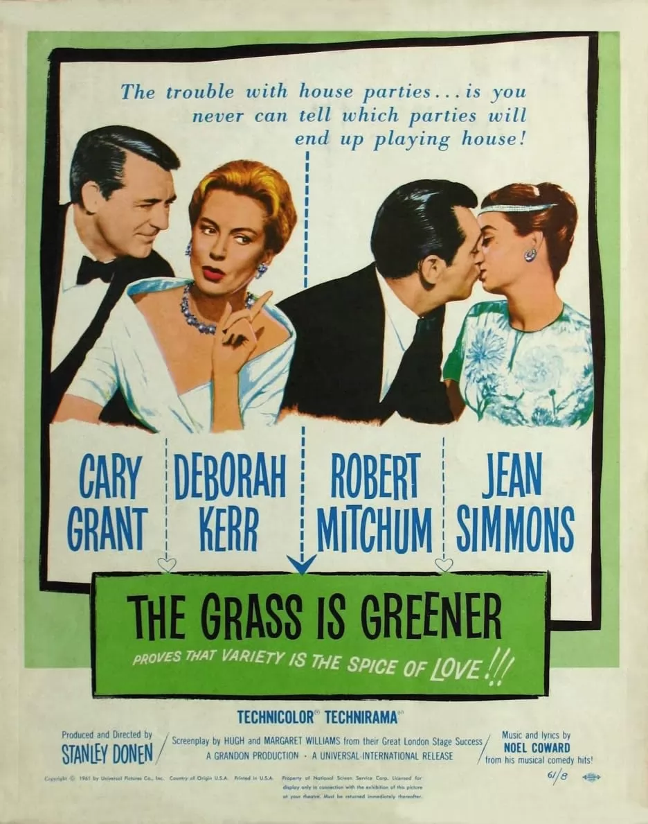 Трава зеленее / The Grass Is Greener (1960) отзывы. Рецензии. Новости кино. Актеры фильма Трава зеленее. Отзывы о фильме Трава зеленее