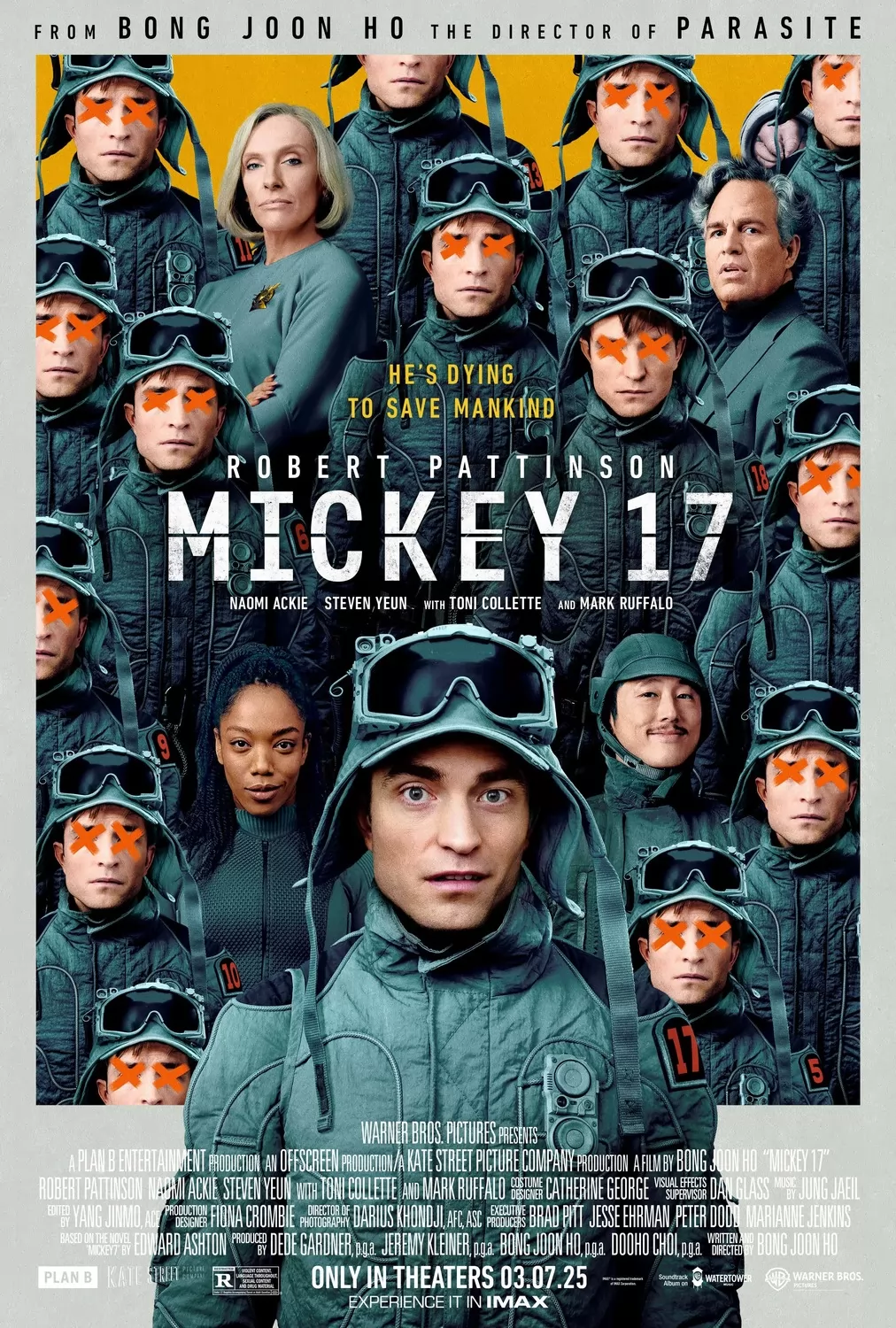 Микки 17 / Mickey 17 (2025) отзывы. Рецензии. Новости кино. Актеры фильма Микки 17. Отзывы о фильме Микки 17