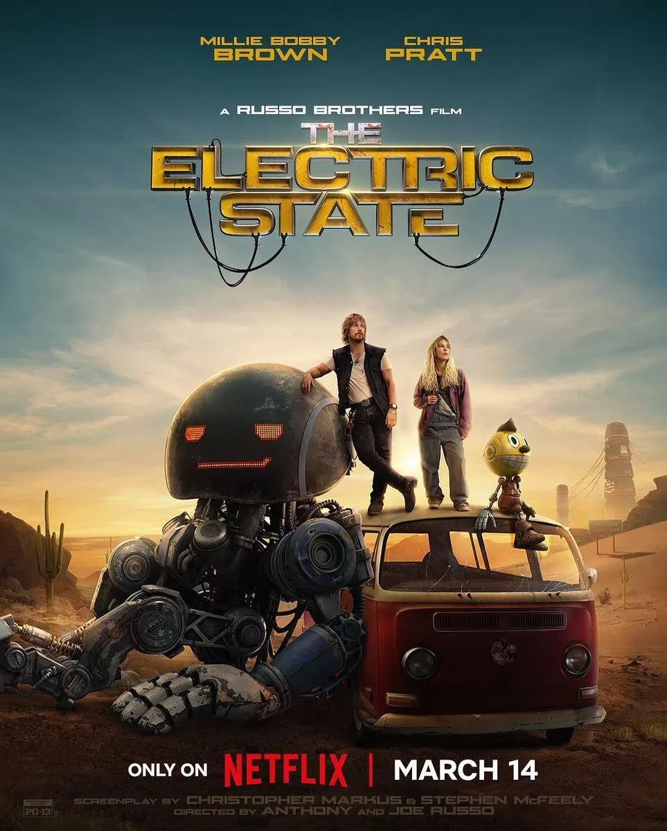 Электрический штат / The Electric State (2025) отзывы. Рецензии. Новости кино. Актеры фильма Электрический штат. Отзывы о фильме Электрический штат