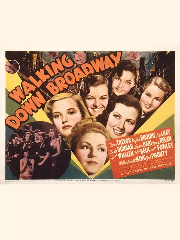 Гуляя по Бродвею / Walking Down Broadway (1938) отзывы. Рецензии. Новости кино. Актеры фильма Гуляя по Бродвею. Отзывы о фильме Гуляя по Бродвею