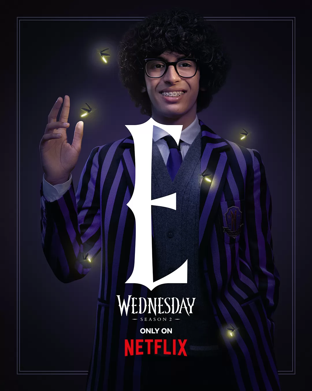 Уэнсдэй: постер N260907