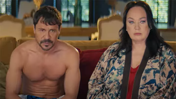 Павел Деревянко и Лариса Гузеева в тизере российского сериала "Три сестры"