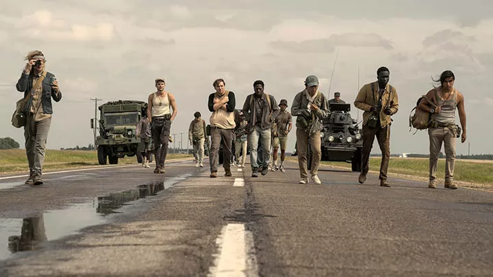 Дублированный трейлер фильма "Долгая прогулка"