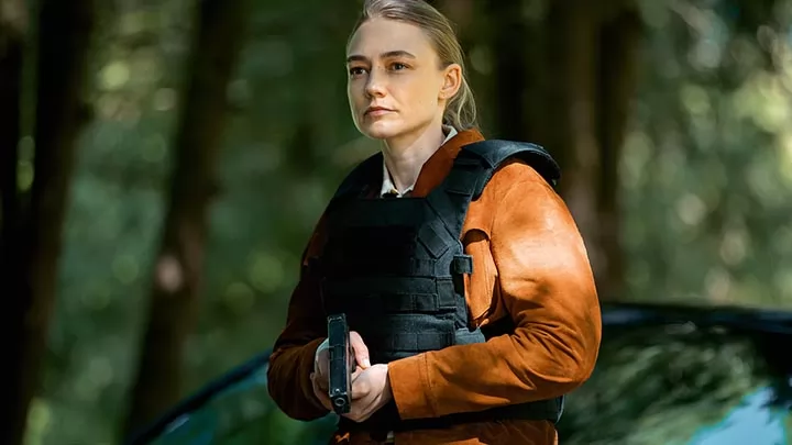 Оксана Акиньшина в трейлере российского сериала "Отпечатки"