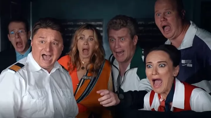 Максим Лагашкин в трейлере российского сериала "Рейс 314"