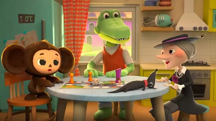 Трейлер российского анимационного сериала "Чебурашка"