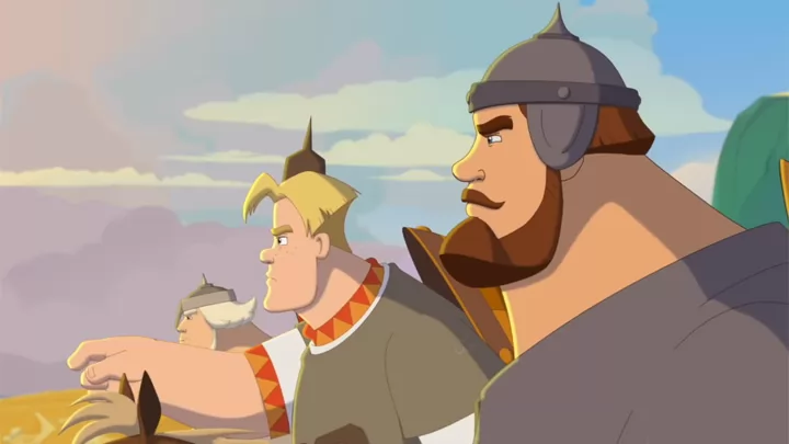 Финальный трейлер мультфильма "Три богатыря и свет клином"