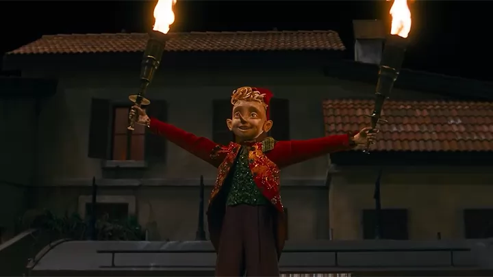 Музыкальный фрагмент из фильма Буратино