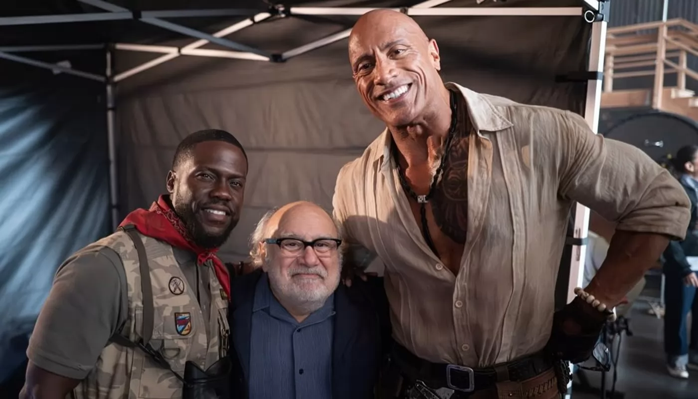 Дуэйн Джонсон восхитился коллегой по Джуманджи 3 Денни ДеВито