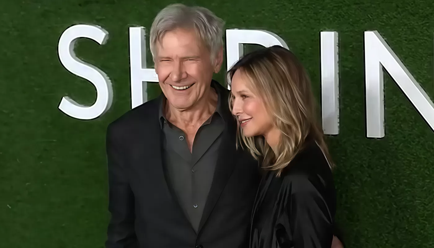 83-летнего Харрисона Форда засняли целующимся на летном поле