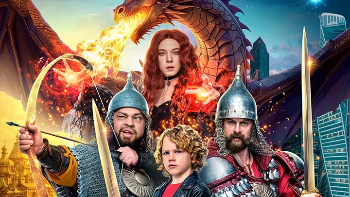 Роман Курцын и Роман Постовалов в трейлере фильма Богатыри