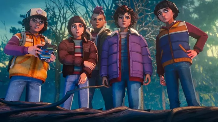 Второй трейлер анимационного сериала Очень странные дела: Истории из 85-го