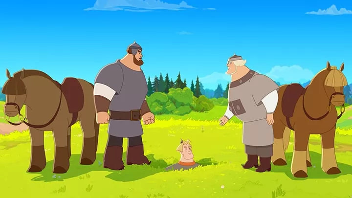 Трейлер российского мультфильма Три богатыря. Ни дня без подвига 3