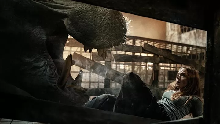 Бегемот атакует в дублированном трейлере фильма Пасть