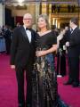 Джеффри Раш с супругой на церемонии "Оскар 2011"
