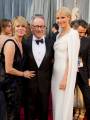Стивен Спилберг с супругой и Гвинет Пэлтроу на 84-й церемонии "Оскар"