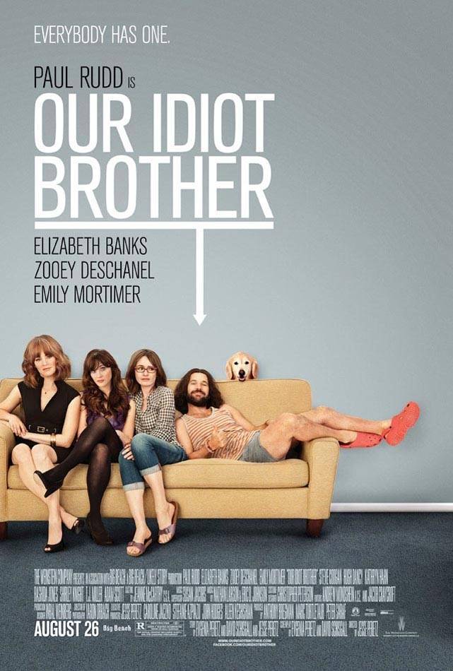 Мой придурочный брат / Our Idiot Brother (2011) отзывы. Рецензии. Новости кино. Актеры фильма Мой придурочный брат. Отзывы о фильме Мой придурочный брат