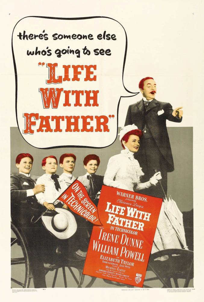 Жизнь с отцом / Life with Father (1947) отзывы. Рецензии. Новости кино. Актеры фильма Жизнь с отцом. Отзывы о фильме Жизнь с отцом