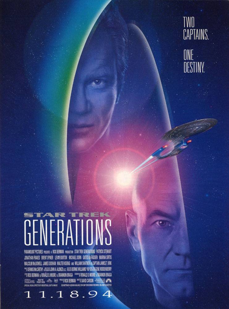 Звездный путь 7: Поколения / Star Trek: Generations (1994) отзывы. Рецензии. Новости кино. Актеры фильма Звездный путь 7: Поколения. Отзывы о фильме Звездный путь 7: Поколения