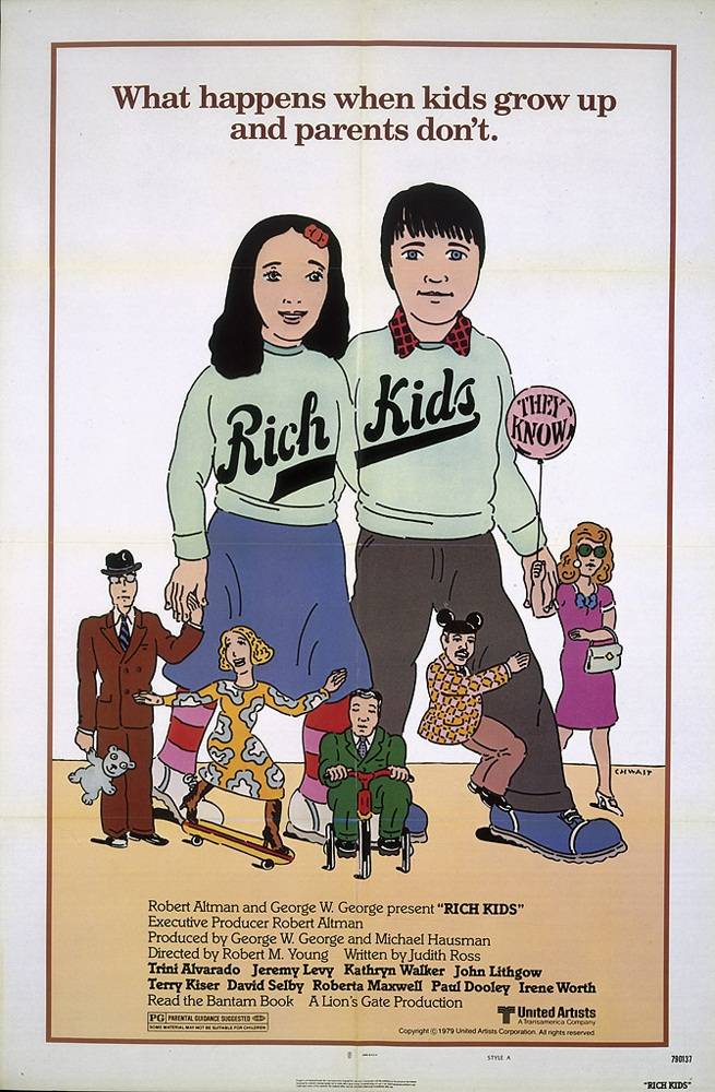 Богатые дети / Rich Kids (1979) отзывы. Рецензии. Новости кино. Актеры фильма Богатые дети. Отзывы о фильме Богатые дети