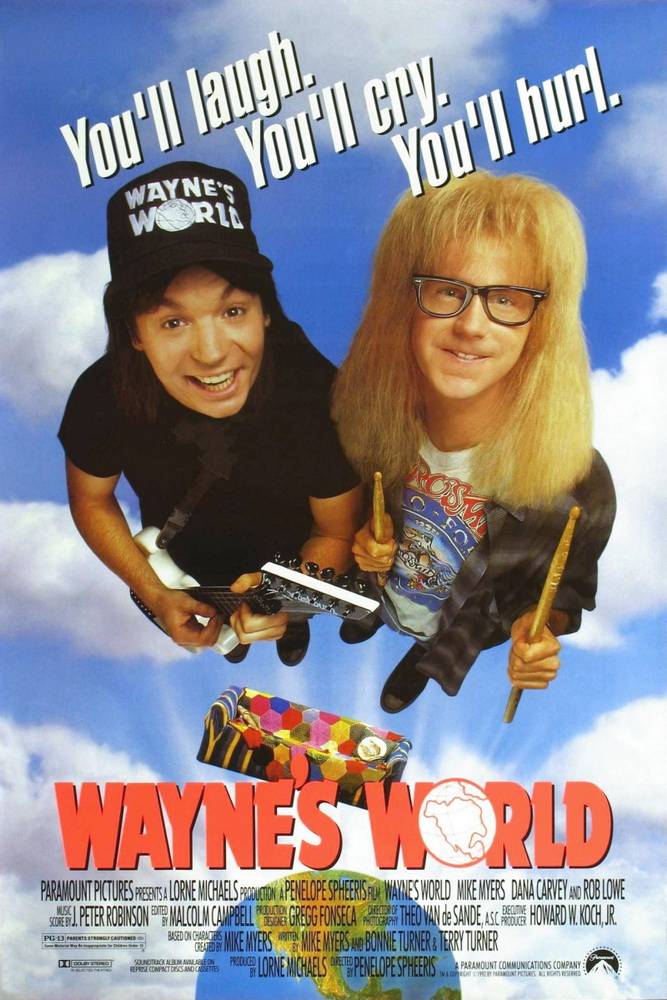 Мир Уэйна / Wayne`s World (1992) отзывы. Рецензии. Новости кино. Актеры фильма Мир Уэйна. Отзывы о фильме Мир Уэйна