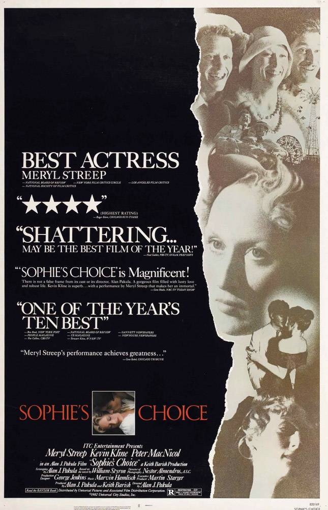 Выбор Софи / Sophie`s Choice (1982) отзывы. Рецензии. Новости кино. Актеры фильма Выбор Софи. Отзывы о фильме Выбор Софи