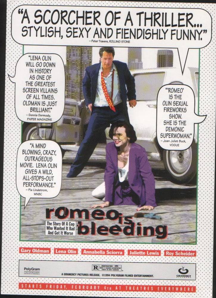Ромео истекает кровью: постер N45784