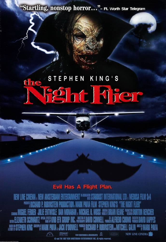 Ночной полет / The Night Flier (1997) отзывы. Рецензии. Новости кино. Актеры фильма Ночной полет. Отзывы о фильме Ночной полет