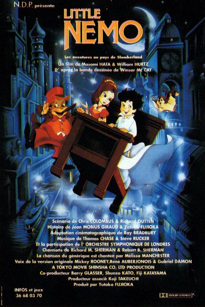 Маленький Немо: Приключения в стране снов / Little Nemo: Adventures in Slumberland (1989) отзывы. Рецензии. Новости кино. Актеры фильма Маленький Немо: Приключения в стране снов. Отзывы о фильме Маленький Немо: Приключения в стране снов