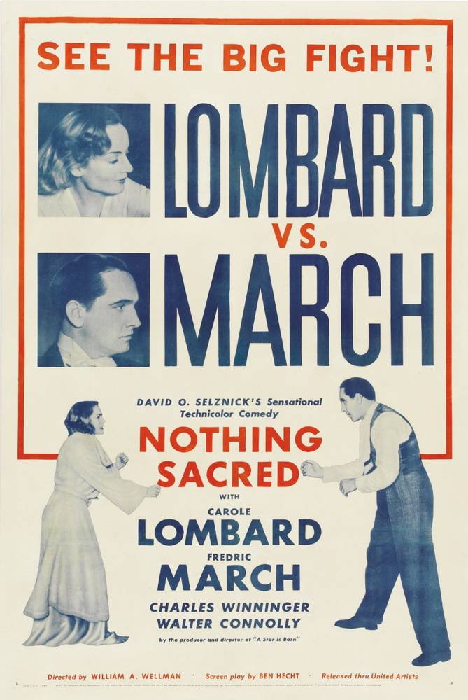 Ничего святого / Nothing Sacred (1937) отзывы. Рецензии. Новости кино. Актеры фильма Ничего святого. Отзывы о фильме Ничего святого