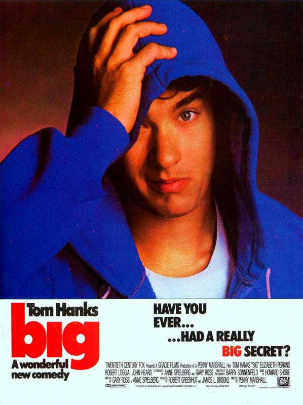 Большой / Big (1988) отзывы. Рецензии. Новости кино. Актеры фильма Большой. Отзывы о фильме Большой