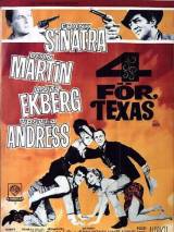 Превью постера #20219 к фильму "Четверо из Техаса" (1963)